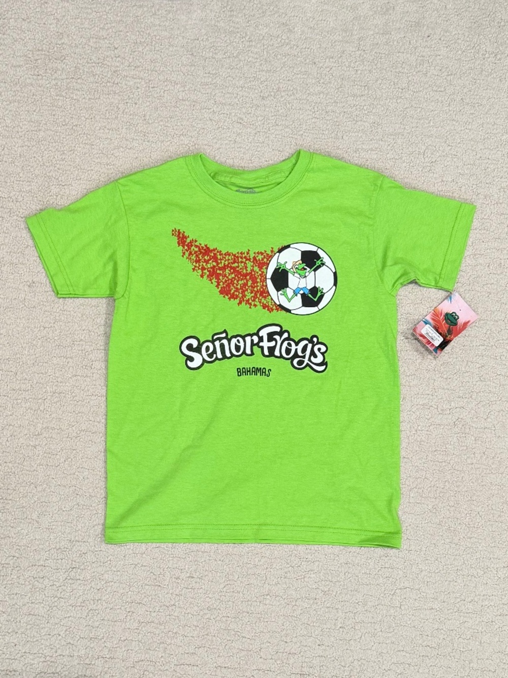 Kids NWT Senior Frogs Bahamas Tee Size Large